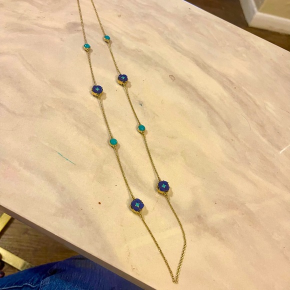 Kate Spade floral long necklace